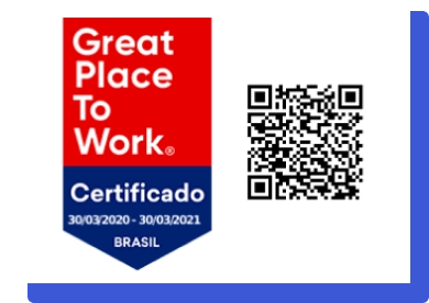 Certificado do Great Place to Work